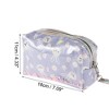 Unique Bargains Women Portable Rabbit Sequin Makeup Bag Purple 1 Pc - 3 of 3