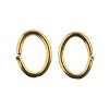 John Bead Must Have Findings Metal Gold 8x6mm Oval Jump Rings for Jewelry Making Findings, 98 Pieces - 2 of 2