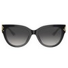 Jimmy Choo JC 5018U 50008G Womens Phantos Sunglasses Black 54mm - 2 of 3
