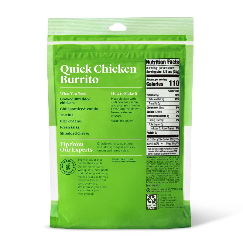 Shredded Cheese - Good & Gather™, 3 of 12