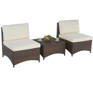 Jiallo Studio Shine Collection Modular Armless chairs bistro set - 1 of 1