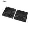 Unique Bargains 2 Pcs Plastic Dustproof Mesh Dust Filter Cover Guard for 120mm PC Computer Case Fan - 2 of 4