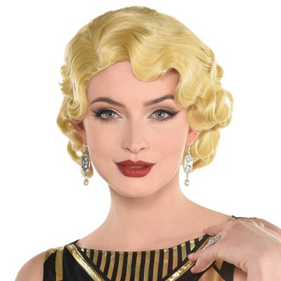 Adult Fingerwave Halloween Costume Wig