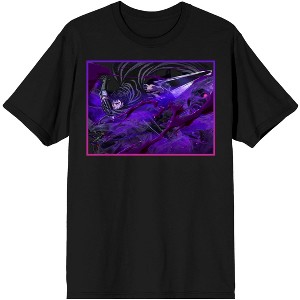 Berserk Guts Fighting Men's Black Graphic Tee - 1 of 3