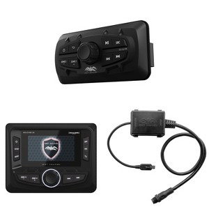 カメラまとめ Wet Sounds WS-ZX-MC-20 3-Zone Marine Stereo w/ Bluetooth, AM/FM/WB