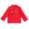 Sesame Street Elmo Fleece Half Zip Sweatshirt and Pants Set Infant to Toddler - 3 of 4