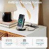 6 Drawer Double Dresser with Power Outlet, Accent Chests of Drawers with LED Light, Modern Storage Dresser with Charging Station - 4 of 4