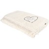 Pavilion Gift Company - Grandma - 42" x 50" Fringed Plush Blanket - Throw Blankets - 4 of 4