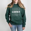 Simply Sage Market Women's Graphic Hoodie Lucky Stacked - 2 of 3