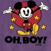 Girls' - Disney - Mickey Mouse Fitted Short Sleeve Graphic T-Shirt - 2 of 4
