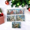 Unique Bargains Christmas Greeting Card Multicolor 4.5"x3.1" 10Pcs - 2 of 4