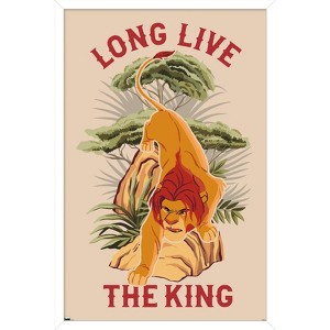 Trends International Disney The Lion King 30th - Simba Framed Wall Poster Prints - 1 of 4