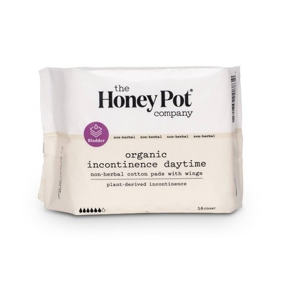 The Honey Pot Non Herbal Incontinence Daytime Pads - 16ct