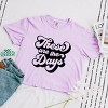 Simply Sage Market These Are The Days Retro Boxy Crop Top - 3 of 4