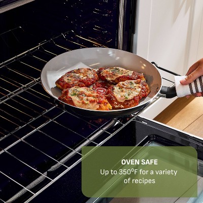 T-Fal Simply Cook 11 Ceramic Nonstick Square Griddle Black