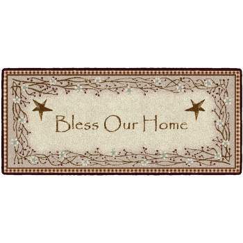 Brumlow Mills Bless Our Home Berry Area Rug