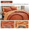 BAGOKIE 5/7 Pieces Comforter Set Reversible Bed in a Bag for All Season - 2 of 4