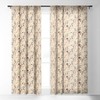 Avenie Cottage Garden IV Single Panel Sheer Window Curtain - Society6 - 2 of 4