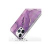 SaharaCase Marble Series Case for Apple iPhone 14 Pro Purple Marble (CP00352) - 4 of 4