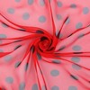 INSPIRE CHIC Women's 1950s Polka Dots Chiffon Retro Lightweight Soft Sheer Long Scarves for All Season 1Pc - 4 of 4