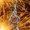Rise From Ashes Phoenix Pendant Austrian Crystal Necklace Luck Gift Women - 3 of 4