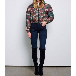 Women's Long Sleeve Puffer Jacket - Flarix Corp - 1 of 3
