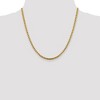 Black Bow Jewelry 3.5mm, 14k Yellow Gold Hollow Round Box Chain Necklace - 2 of 4