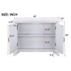 XIYUYEU 40 inch Rectangle Console Table with Adjustable Storage Shelf,Modern Entryway Table for Living Room,Hallway - 3 of 4