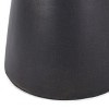 Kumasinova 20.5" One-Of-A Kind Modern Outdoor Side Table,Patio End Table Accent Side Table for Porch,Garden&Living Room,Versatile Decor Piece,Black - 4 of 4