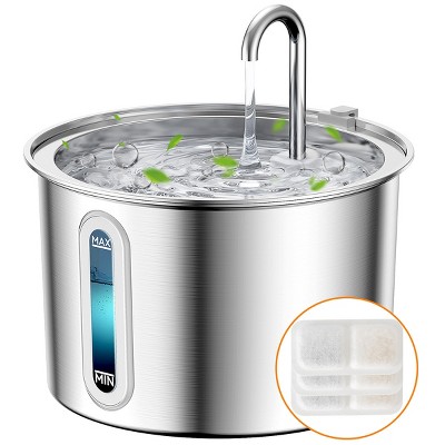 Oneisall PWF-001 2L Cat Water Fountain with 3PCS Filters