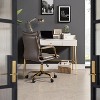 Patrizia Tufted Ergonomic office task chair High Back Executive Swivel Chair for Living Room and Office Room| ARTFUL LIVING DESIGN - 2 of 4