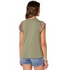Women's Flutter Sleeve Top - Democracy - 3 of 4