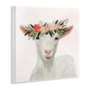 Stupell Industries Springtime Flower Crown Baby Goat, 12" x 12" - 3 of 4