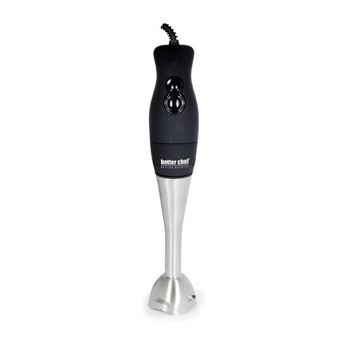 Better Chef Dualpro Handheld Immersion Blender / Hand Mixer In Black :  Target