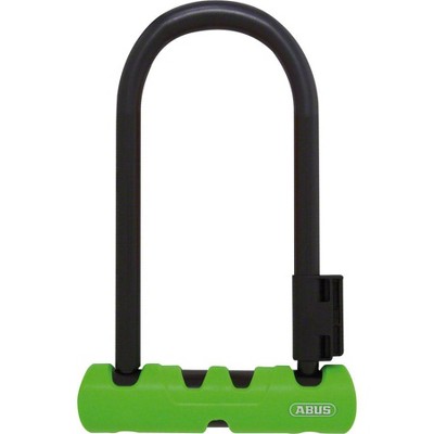 Abus Ultra 410 U-Lock 3.9 x 7" Black/Green