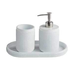 Roselli Trading Milano 3-Piece Bathroom Accessory Set - 1 of 1
