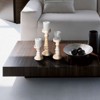 Mela Artisans Chennai in Whitewash Candleholders, Set of 3 - 2 of 4