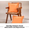 Folkulture Throw Pillow Cover Scallop Embroidery Oasis - 4 of 4