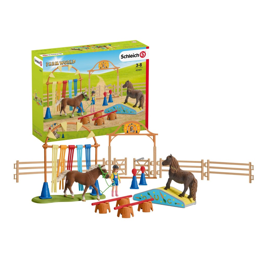 Schleich Pony Agility Training