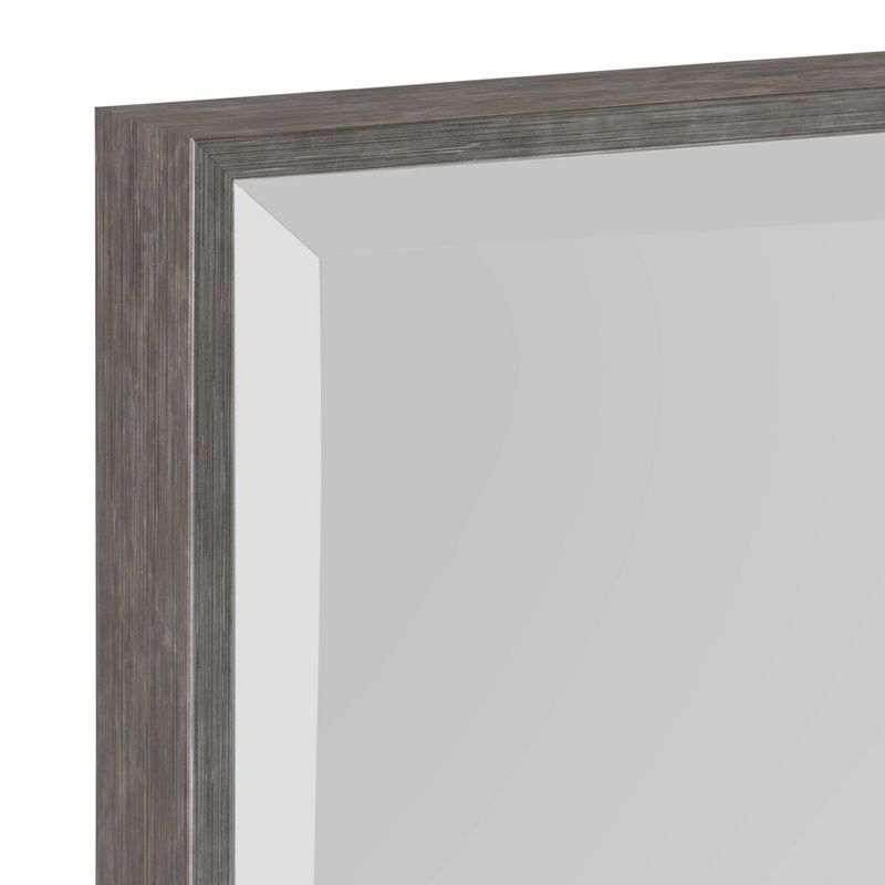 23&#34; x 29&#34; Rhodes Framed Wall Mirror Dark Silver - Kate and Laurel, 4 of 8