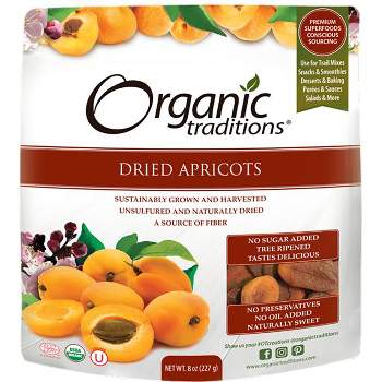 Organic Traditions Dried Apricots