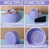 Ramen Bowl,Microwave Noodle Bowl With Chopsticks and Spoon, College Dorm Room Essentials for Girls for Boys, Apartment Essentials, Pruple - 3 of 4