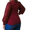 Women's FEELING THE FUN SWEATER TOP - FLYING TOMATO - 2 of 4