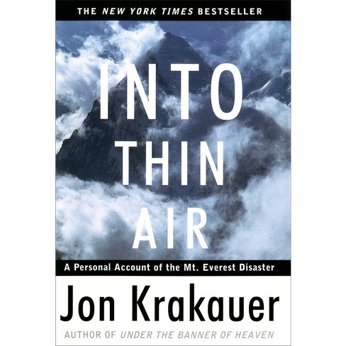 Into Thin Air - (Modern Library Exploration) by Jon Krakauer (Hardcover)