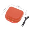 Unique Bargains Mini Braces Box with Brush 1 Set - 4 of 4