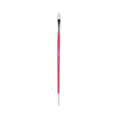 Creative Mark Pro White Soft Filament Acrylic Paint Brushes - Filbert - Versatile Synthetic Brushes for Acrylic Painting , Gouache, Oils & Caseins