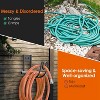 Munora 2-Pack Heavy Duty Garden Hose Holder, Stainless Steel Wall Mounted Hose Hook Rack Organizer for Water Hoses & Extension Cords - 2 of 4
