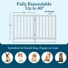 Dog Gate 2-Panel Foldable Indoor Pet Fence - 2 of 4