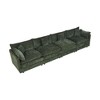 NicBex Couches for Living Room Deep Seat Sofa Couch Upholstered 2 Seater Sleeper Loveseat Sofa with 4 Pillows for Bedroom - 4 of 4
