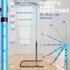 PLAYAPUT Volleyball Setter Training Net，Height & Angle Adjustable VolleyBall Training , Blue - 4 of 4